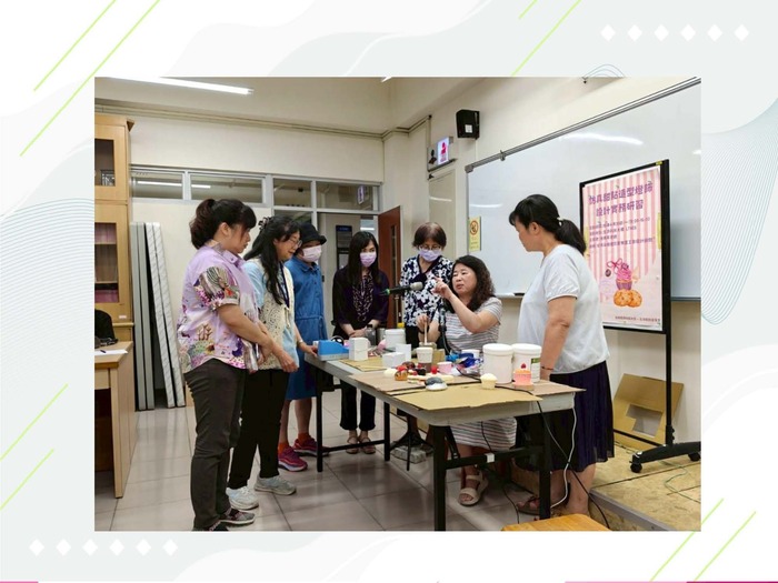 仿真甜點造型燈飾設計實務研習圖片